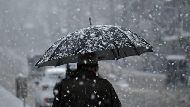 Meteoroloji'den 4 il için kritik uyarı: Zaman zaman yağmur ve kar geçişleri görülebilir