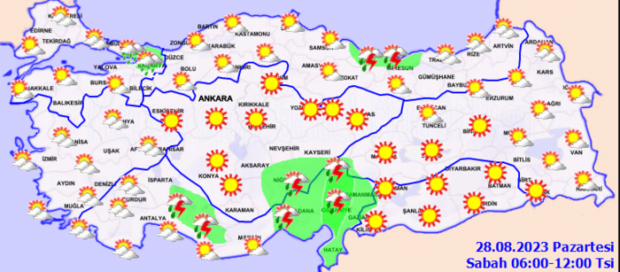 Meteoroloji'den kritik uyarı! 5 bölgede sağanak!