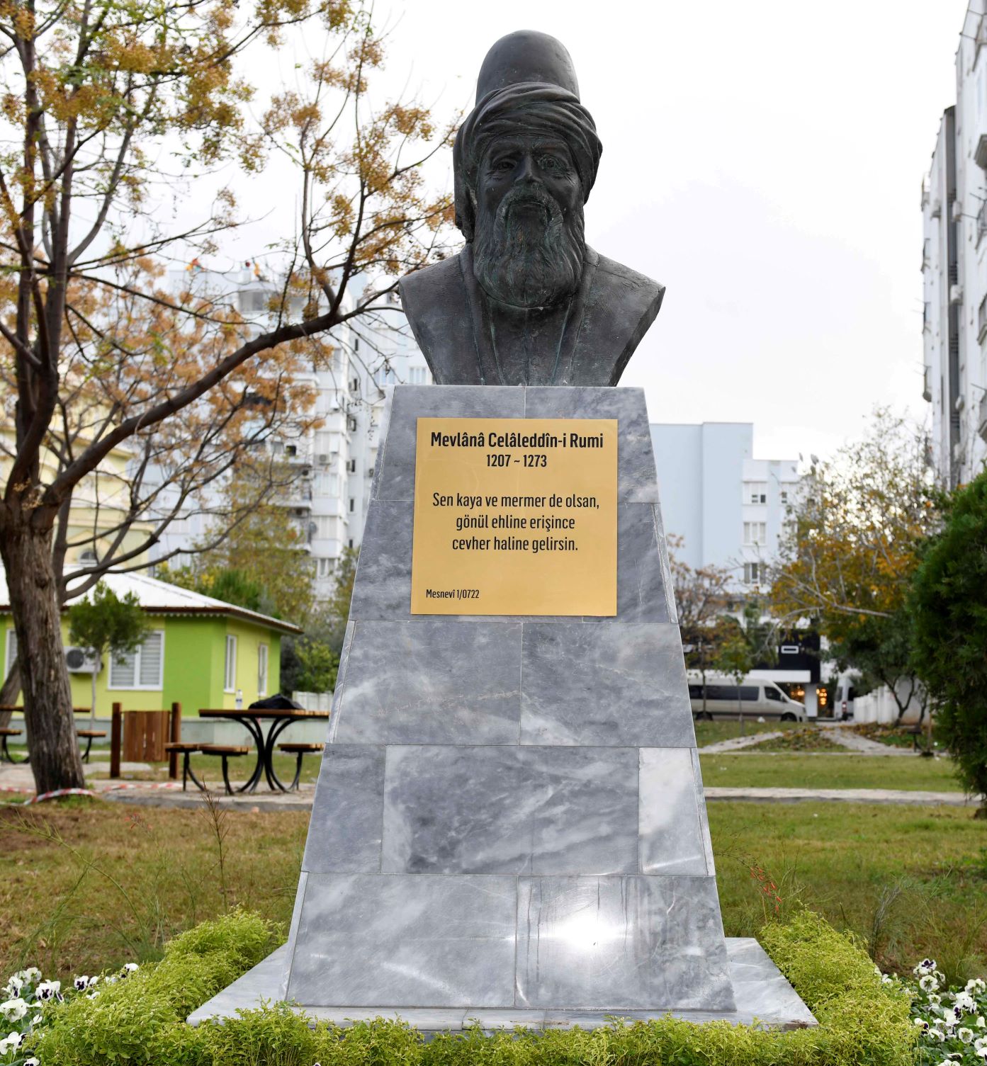 Mevlana Celaleddin Rumi Parkı açılıyor