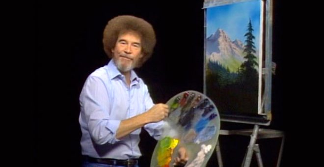 Milyonlarca mutlu ağacın ilham perisi Ressam Bob Ross'un sıra dışı hayat hikayesi