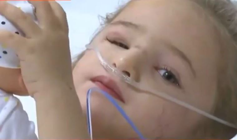 Minik Elif'in hastaneden ilk görüntüsü yayınlandı