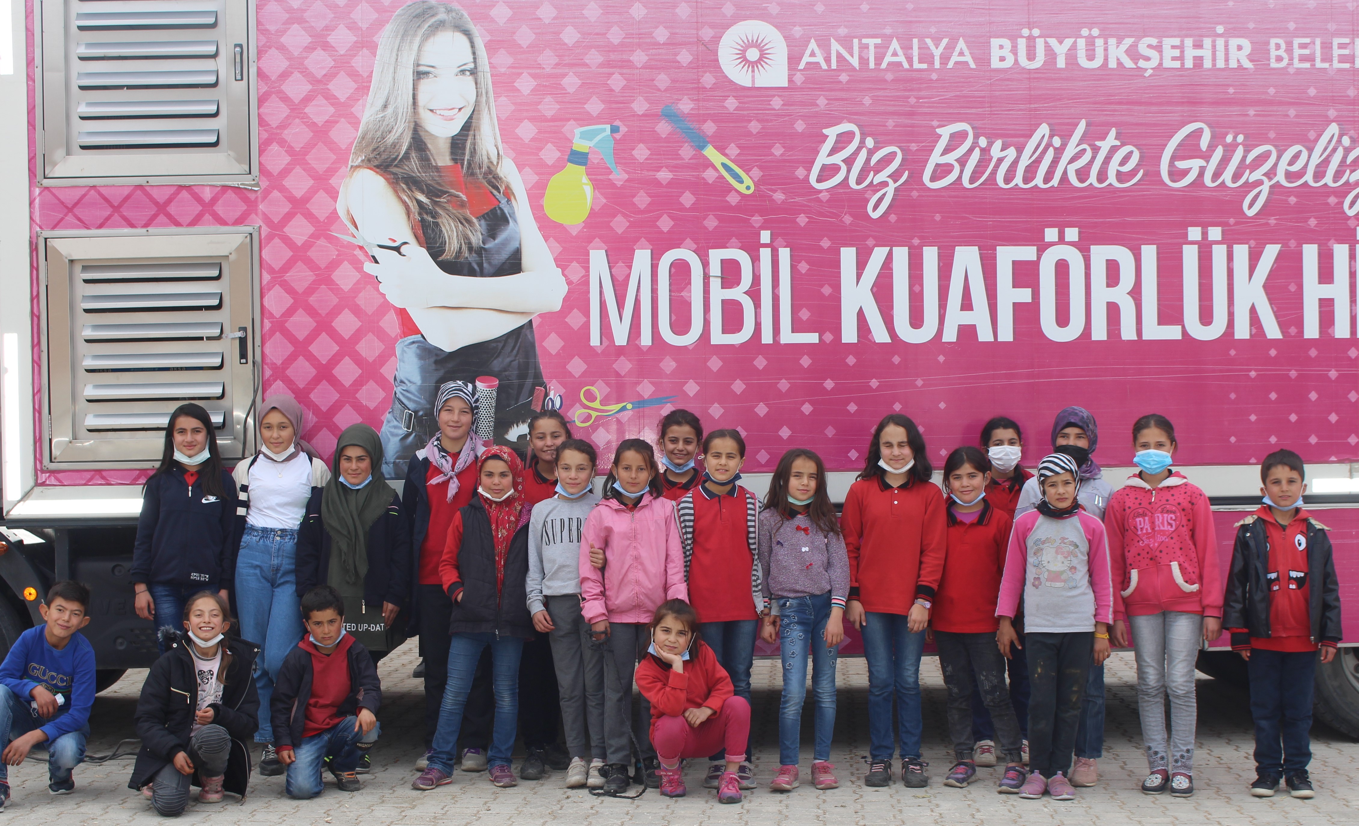 Mobil Kuaför ilçelerde