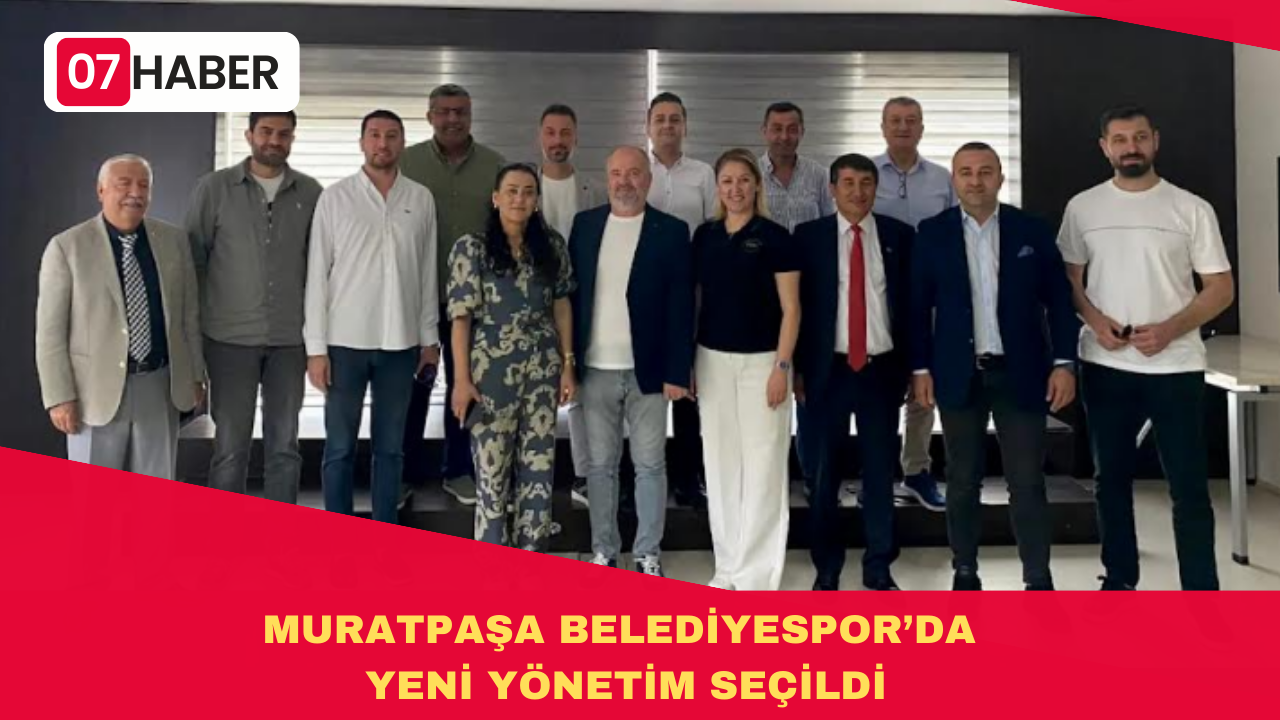 MURATPAŞA BELEDİYESPOR’DA YENİ YÖNETİM SEÇİLDİ