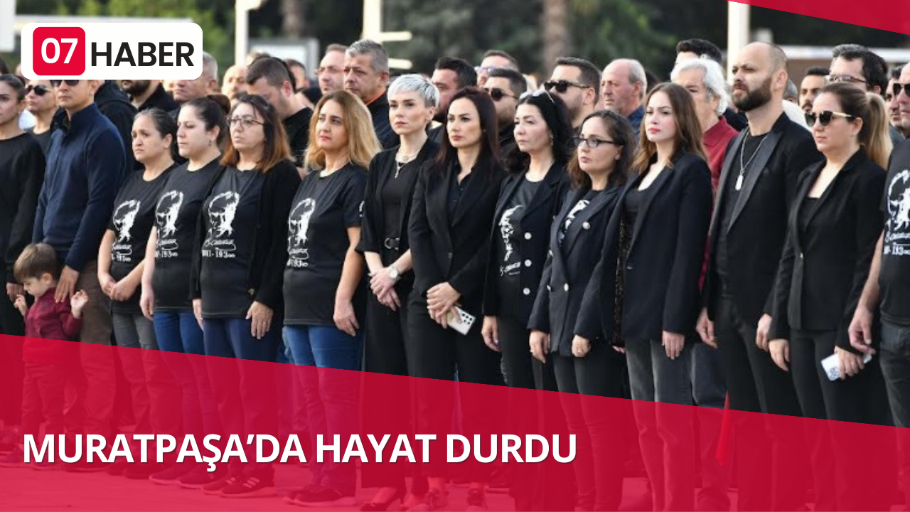 MURATPAŞA’DA HAYAT DURDU