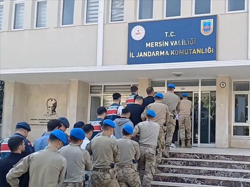 “NARKOKAPAN-MERSİN” Operasyonu Kapsamında 112 Torbacı Gözaltına Alındı