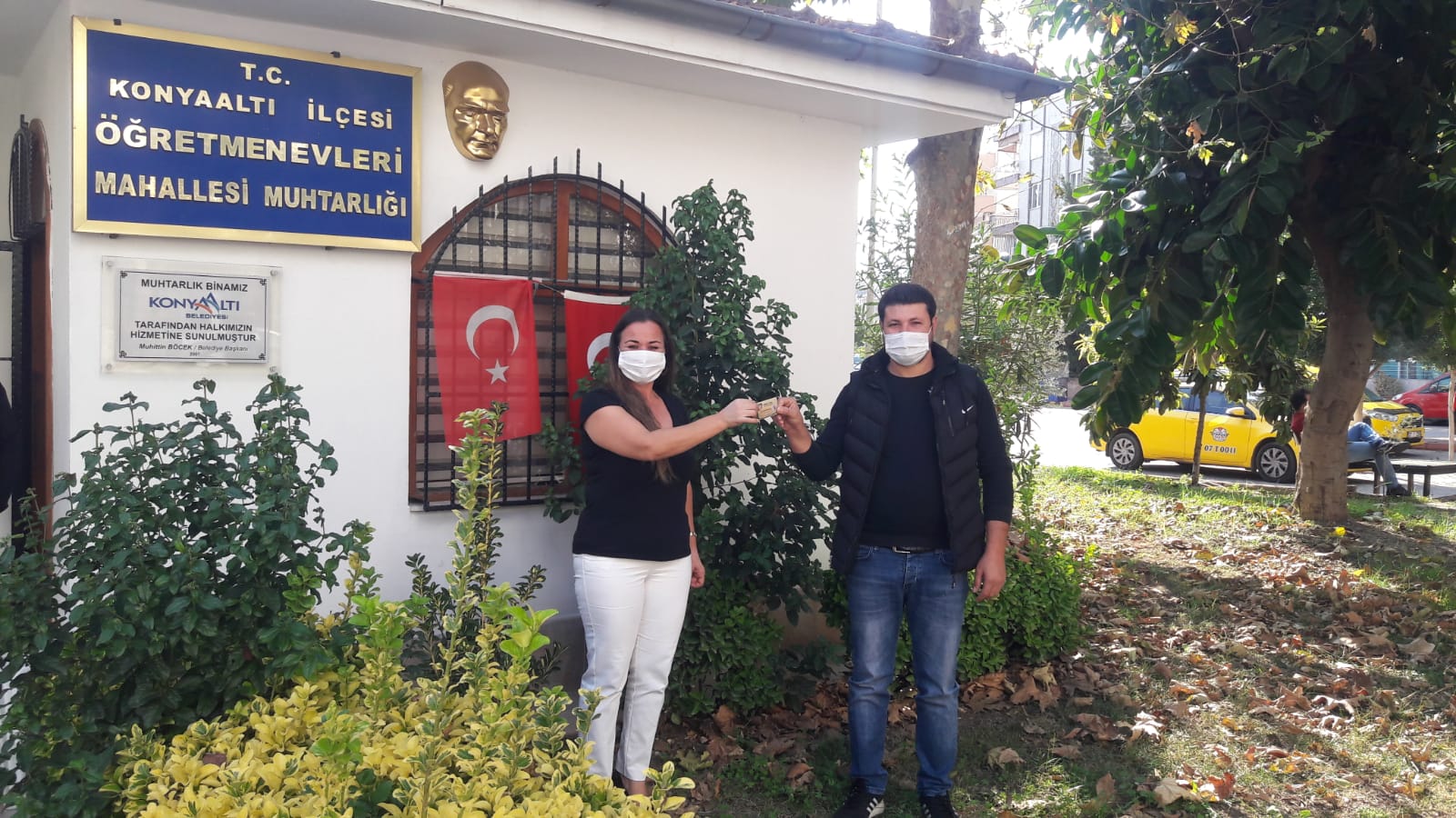 Öğretmenevleri Mahalle Muhtarından Esnaf İndirim Kart'ta Destek