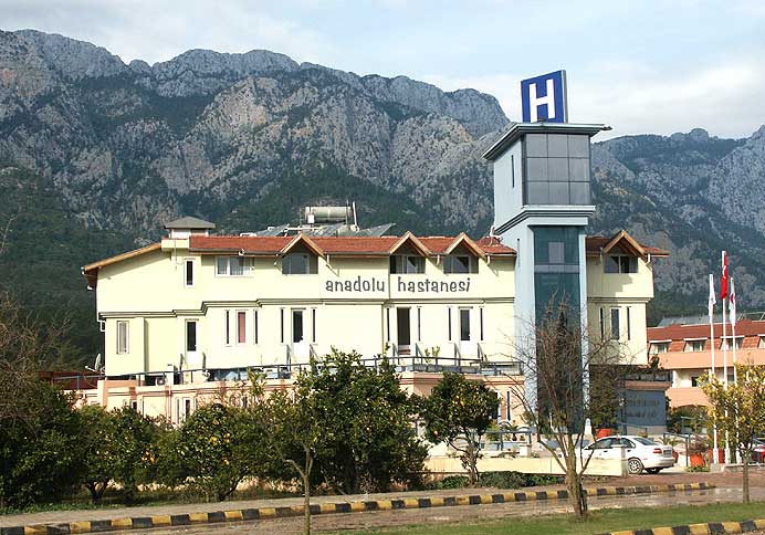 Özel Anadolu Hastanesi (Kemer)'e nasıl gidilir?