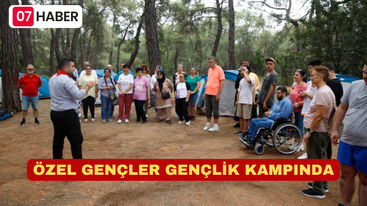 ÖZEL GENÇLER GENÇLİK KAMPINDA