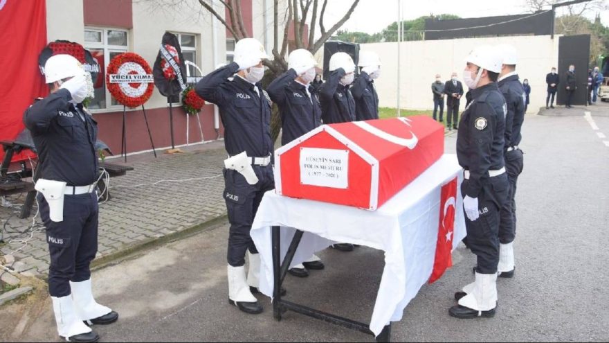 Polis memuru görev başında kalbine yenik düştü