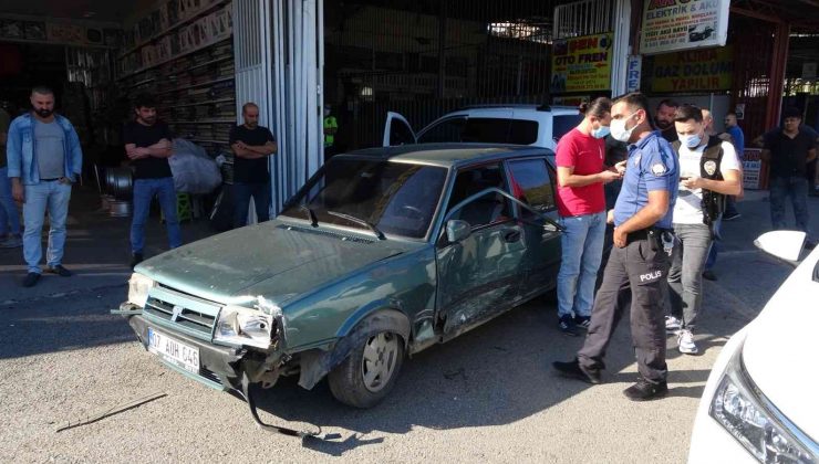Polisin ‘dur’ ihtarına uymayarak Kaçan araç içerisinde Uyuşturucu ve hassas terazi ele geçirildi