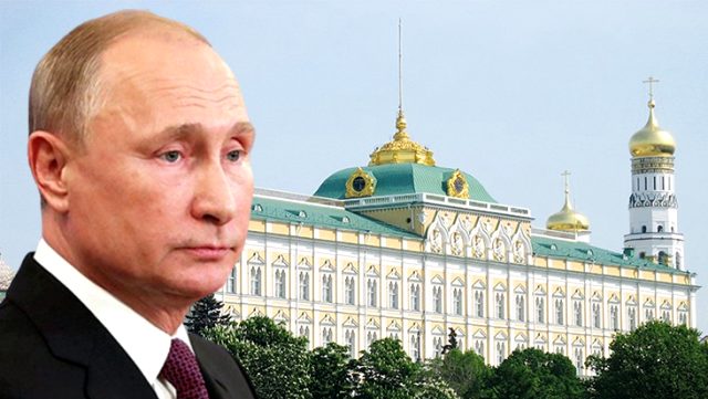 Putin'in çalışma ofisi olan Kremlin Sarayı'nın bir çalışanında koronavirüs tespit edildi