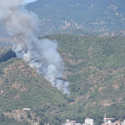 "Marmaris'teki orman yangınında önemli gelişmeler"