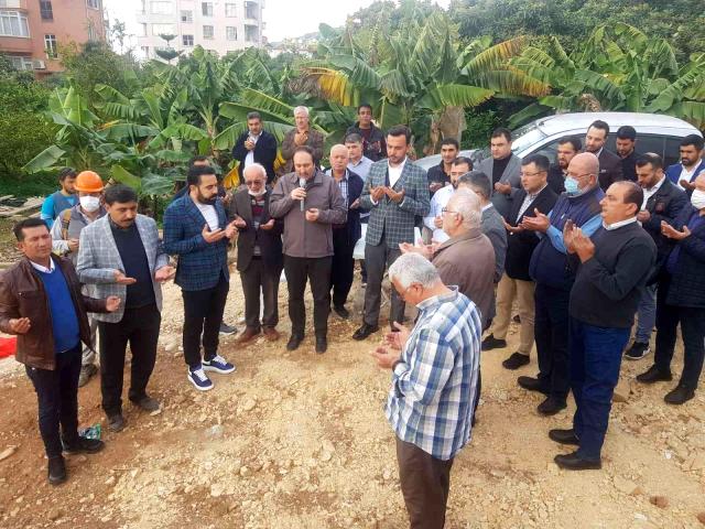 Ramazan-Sultan Kuş Cami'nin temeli dualarla atıldı