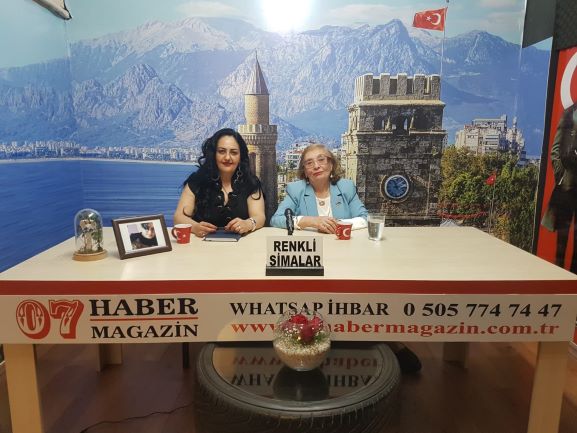 RENKLİ SİMALARDA GÜL GÜLTEKİN’İN KONUĞU ABP KONYAALTI İLÇE BAŞKANI NERMİN ELBERS OLDU