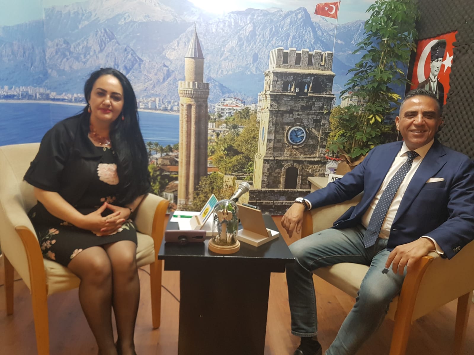 RENKLİ SİMALARDA GÜL GÜLTEKİN’İN KONUĞU MÜNİR KORMAN  OLDU