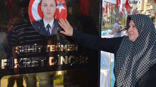 Şehit Teğmen Fikret Dinçer Parkı açıldı