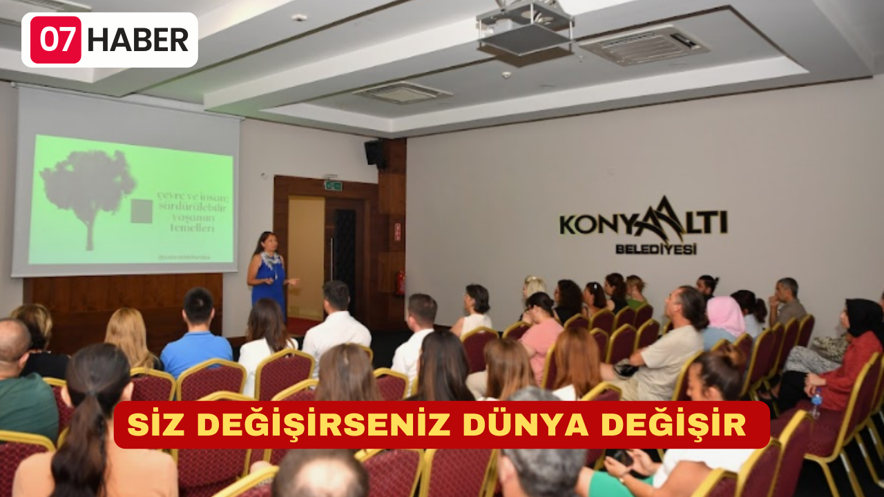 SİZ DEĞİŞİRSENİZ DÜNYA DEĞİŞİR