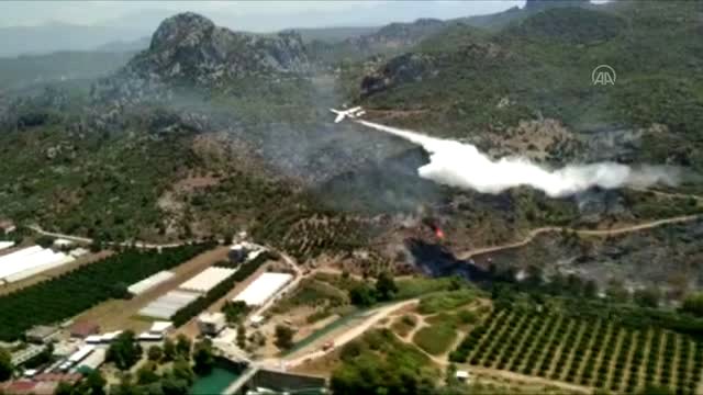 Son Dakika: Antalya'da çıkan orman yangını söndürüldü.