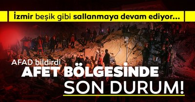 Son dakika haberler: AFAD'dan İzmir'deki depremle ilgili çarpıcı bilgiler