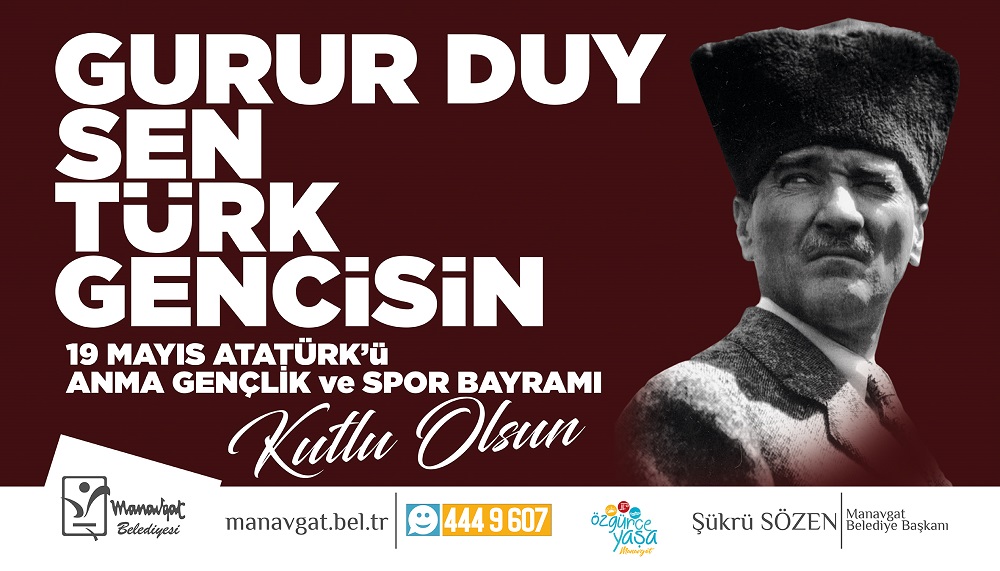 ŞÜKRÜ SÖZEN’İN 19 MAYIS ATATÜRK’Ü ANMA VE GENÇLİK VE SPOR BAYRAMI MESAJI