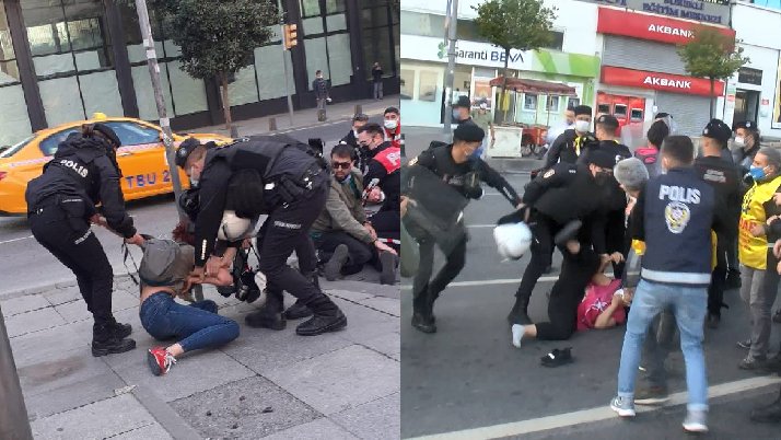 Taksim’e yürümek isteyen gruplar gözaltına alındı