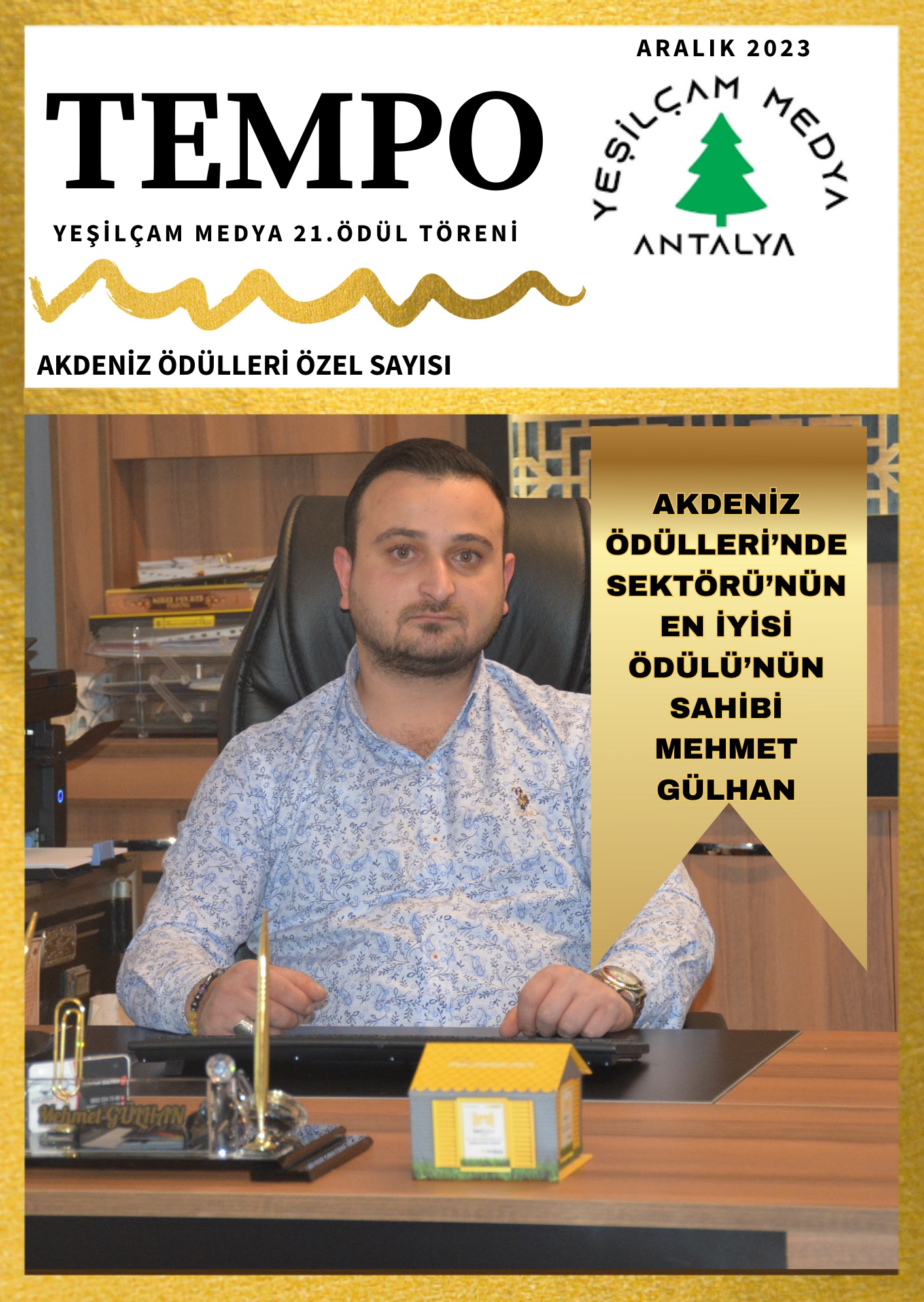 TEMPO DERGİSİ AKDENİZ ÖDÜLLERİ ÖZEL SAYISI