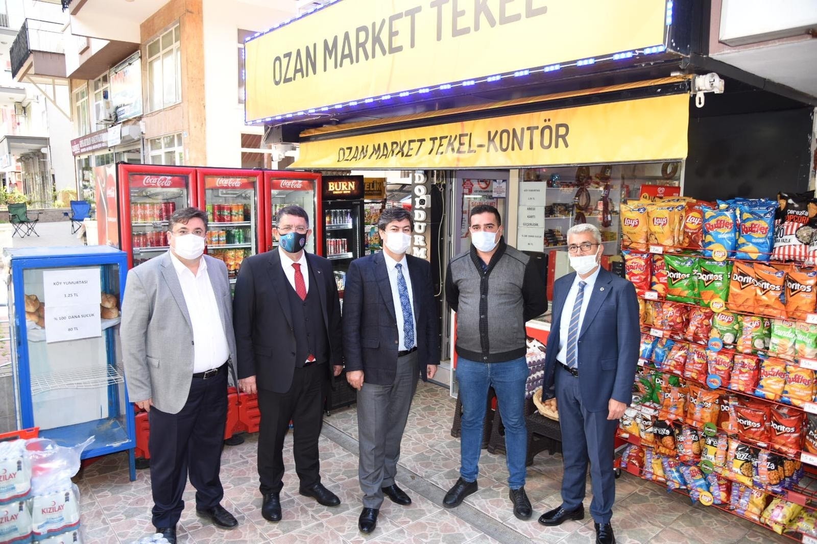 Ticaret Bakanlığı Esnaf, Sanatkarlar ve Kooperatifçilik Genel Müdürü Necmettin Erkan Antalya’da kooperatifleri, esnaf ve sanatkarları kapsayan ziyaretlerde bulundu