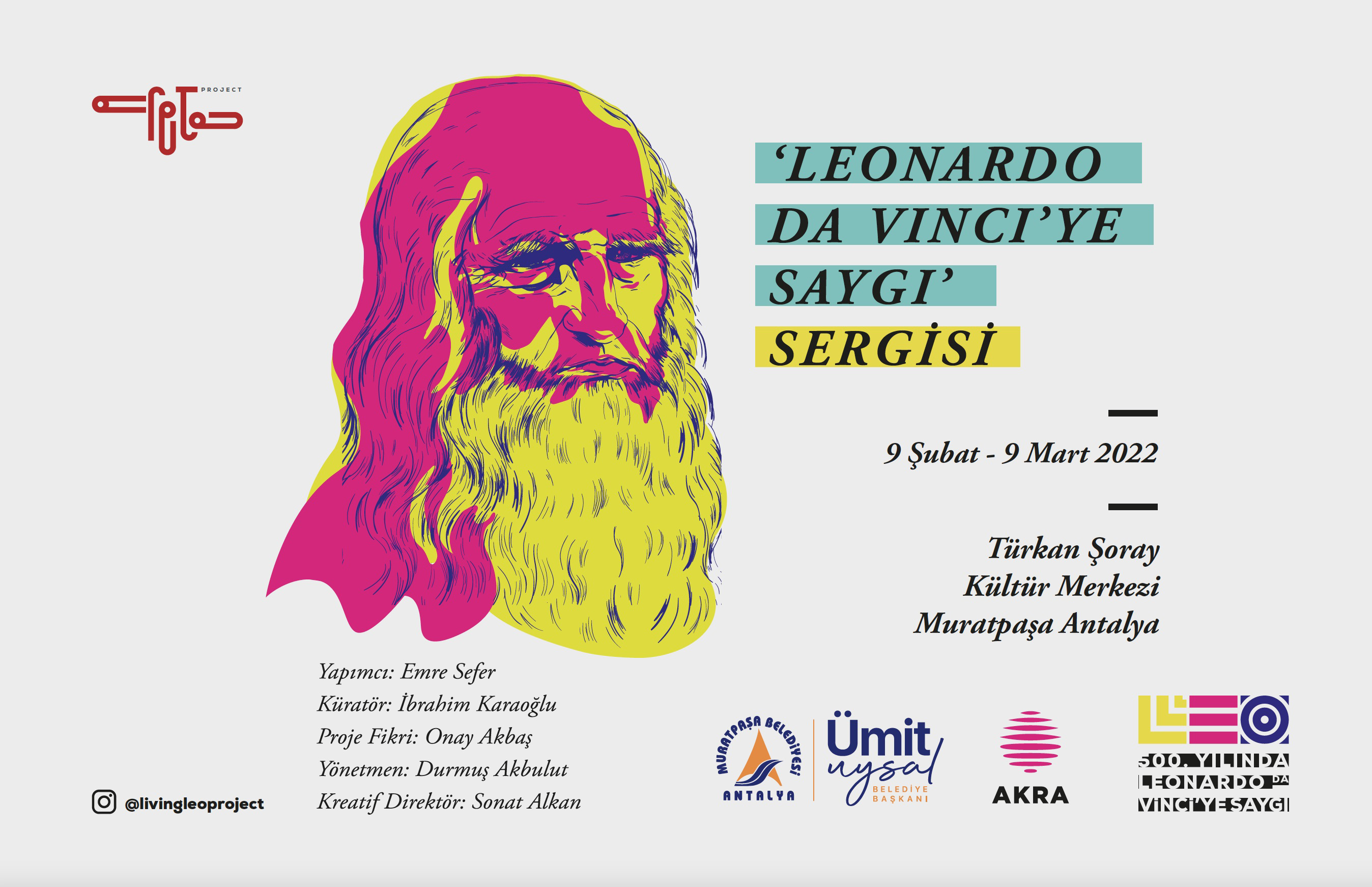 Türkan Şoray Kültür Merkezi’nde Leonarda da Vinci’ye Saygı sergisi
