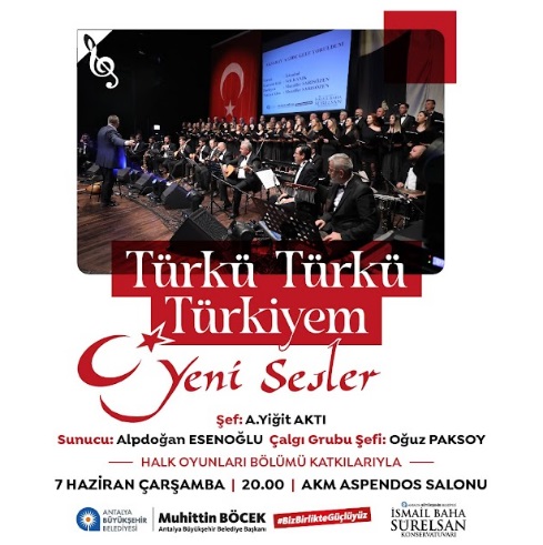 “Türkü Türkü Türkiyem” yeni  sesler ile seyirciyle buluşacak