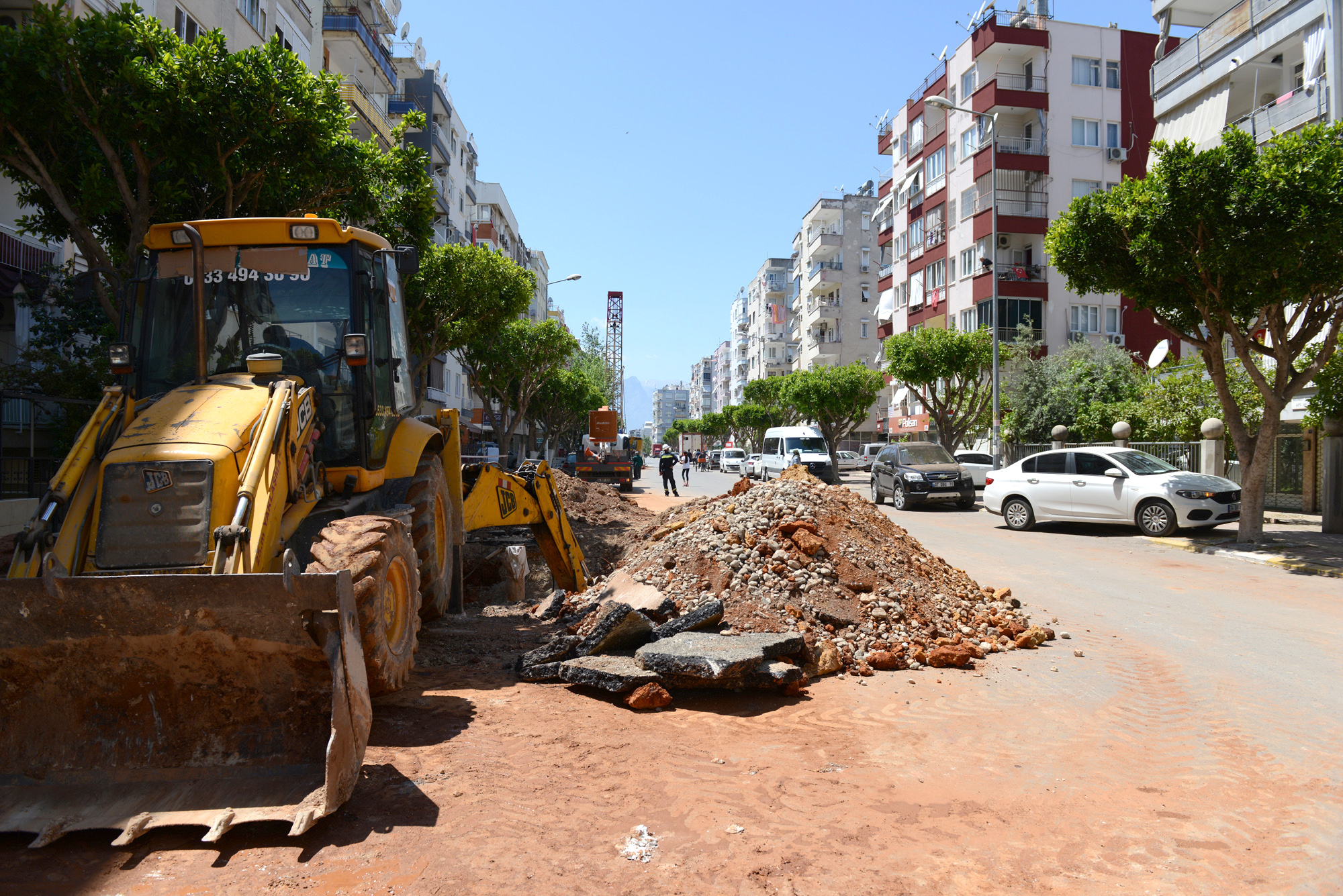 Ulus Mahallesi'nin yağmur suyu sorunu çözülüyor