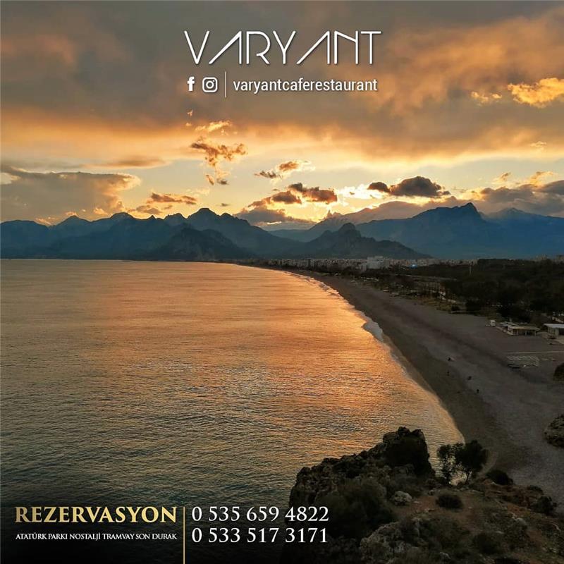 VARYANT CAFE RESTAURANT’TAN 30 AĞUSTOS MESAJI