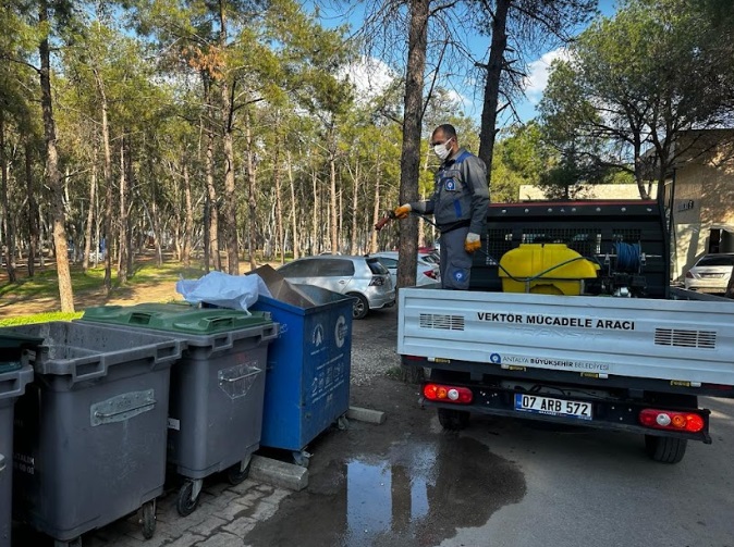 VEKTÖREL MÜCADELE KIŞIN DA DEVAM EDİYOR