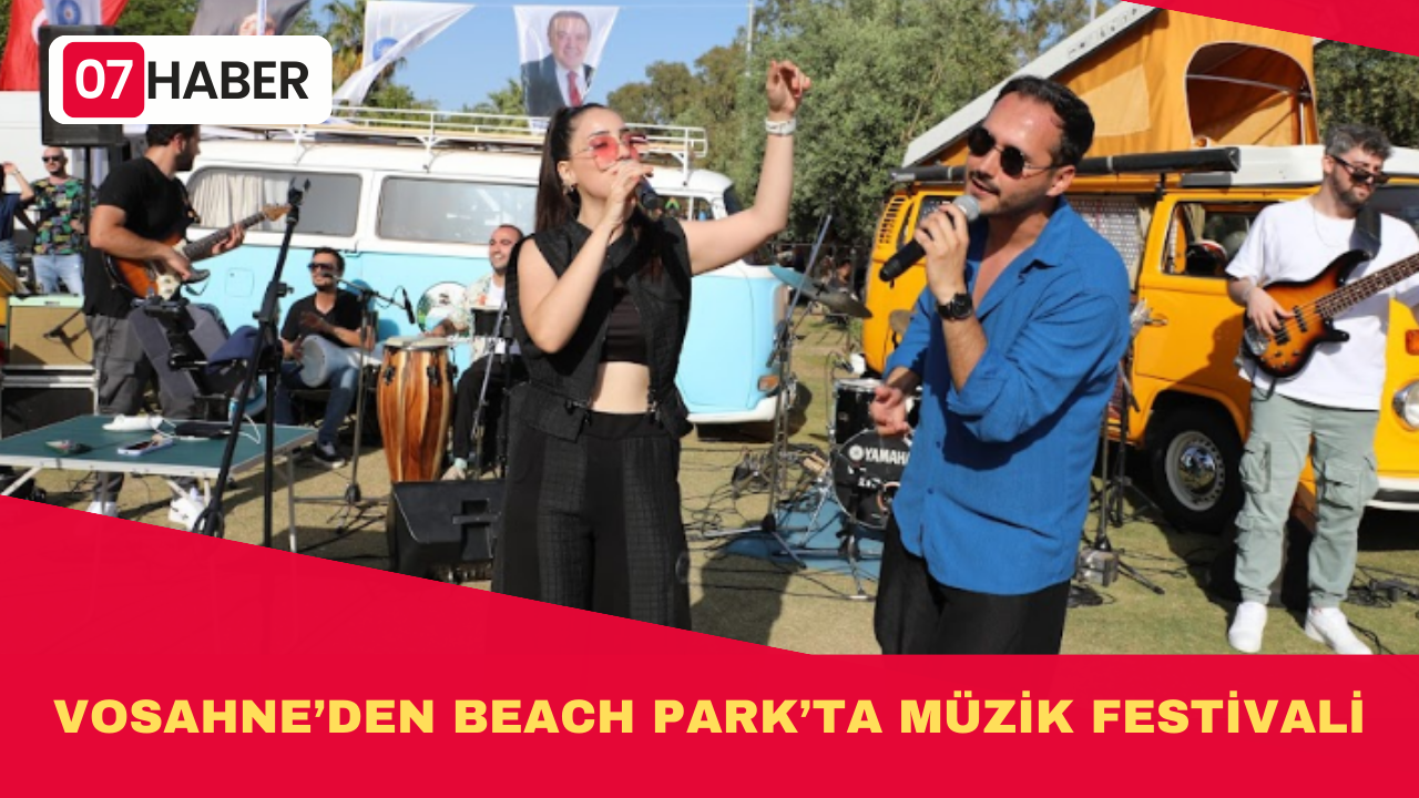 VOSAHNE’DEN BEACH PARK’TA MÜZİK FESTİVALİ