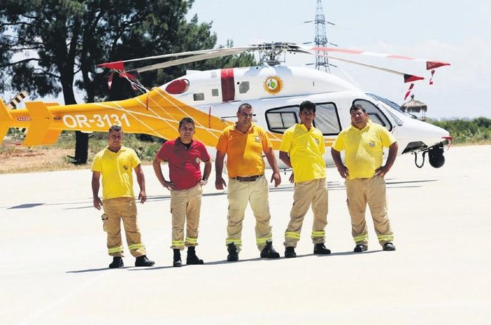 “yangın komandoları” sezona hazır