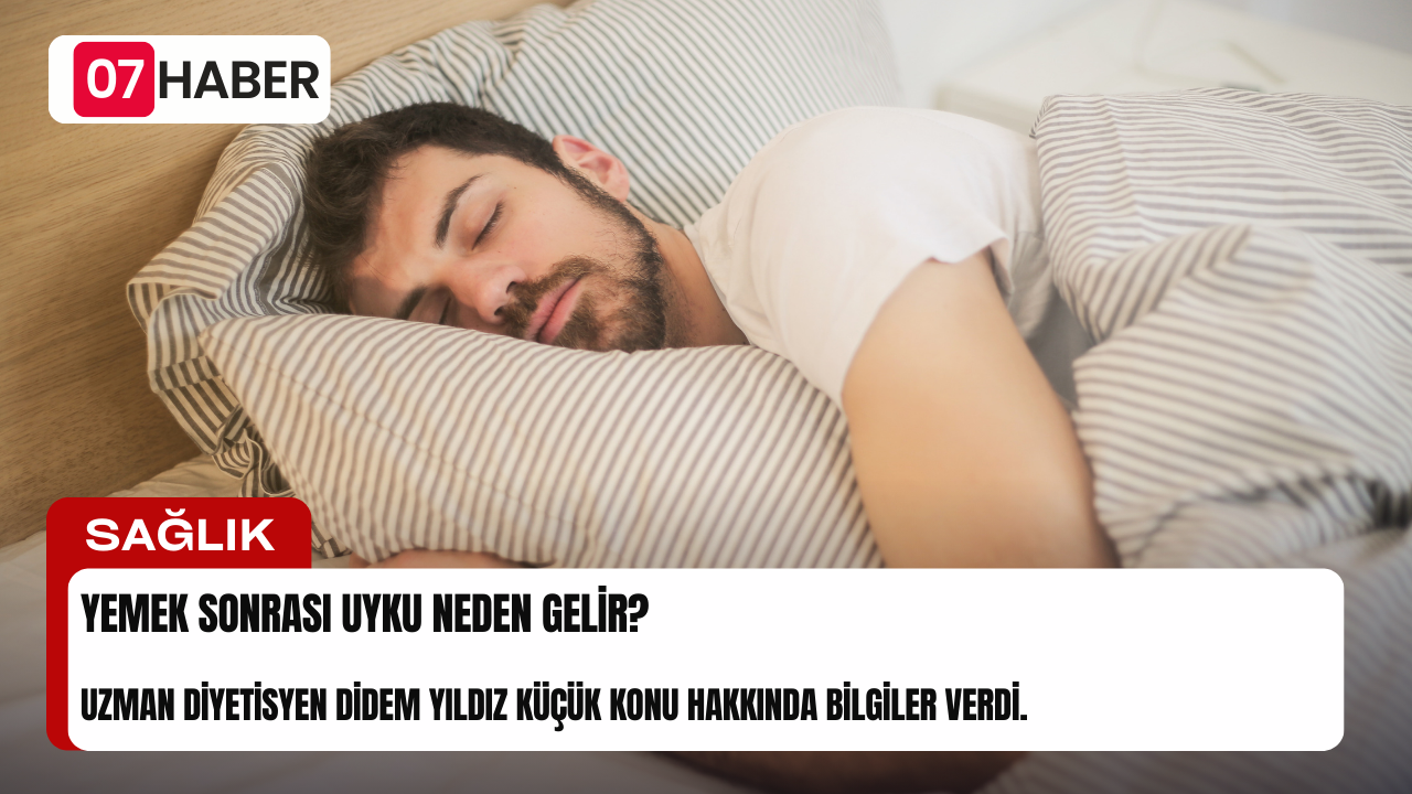 YEMEK SONRASI UYKU NEDEN GELİR?