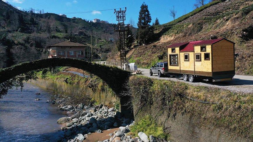 Yeni gözde Taşınabilir karavan tipi yayla evleri