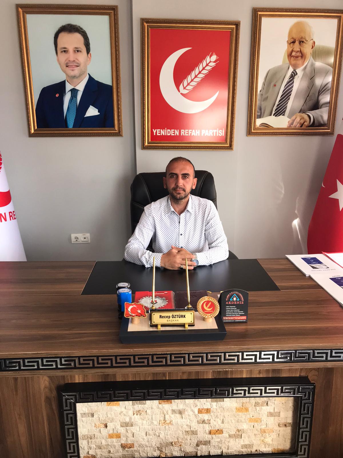 Yeniden Refah Partisi Konyaaltı ilçe Başkanı Recep Öztürk'ün Polis Haftası Mesajı