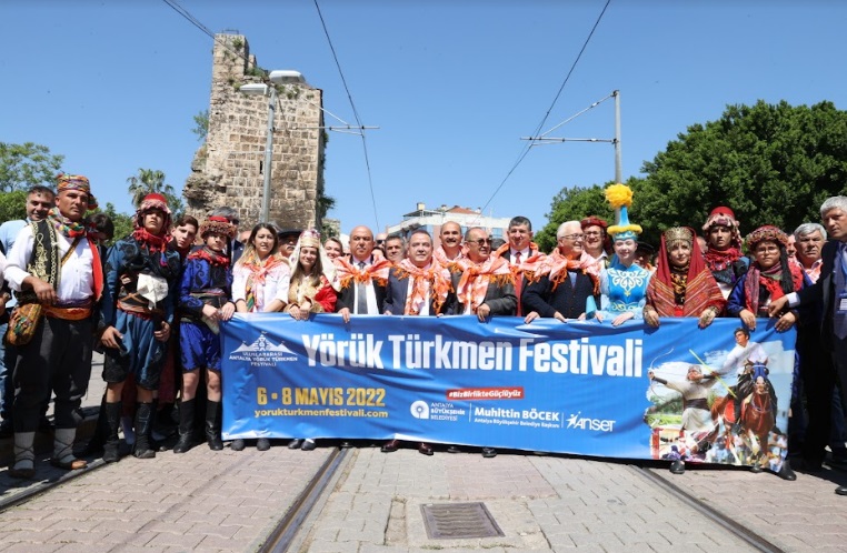 YÖRÜK TÜRKMEN FESTİVALİ YÖRÜK GÖÇÜ İLE BAŞLADI