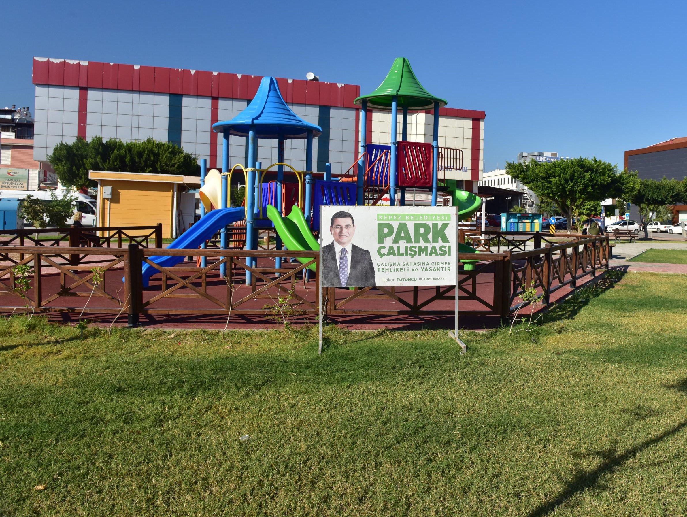 Yükseliş Mahallesine yeni park