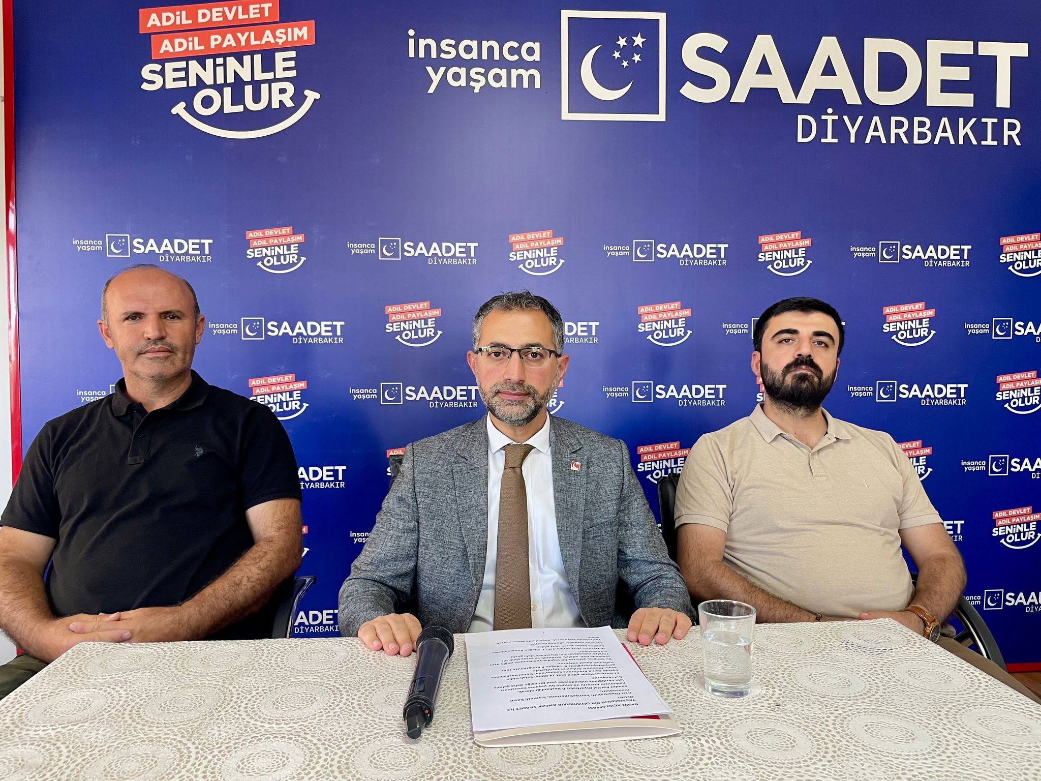 YAŞANABİLİR BİR DİYARBAKIR ANCAK SAADET İLE OLUR! - Görsel 1