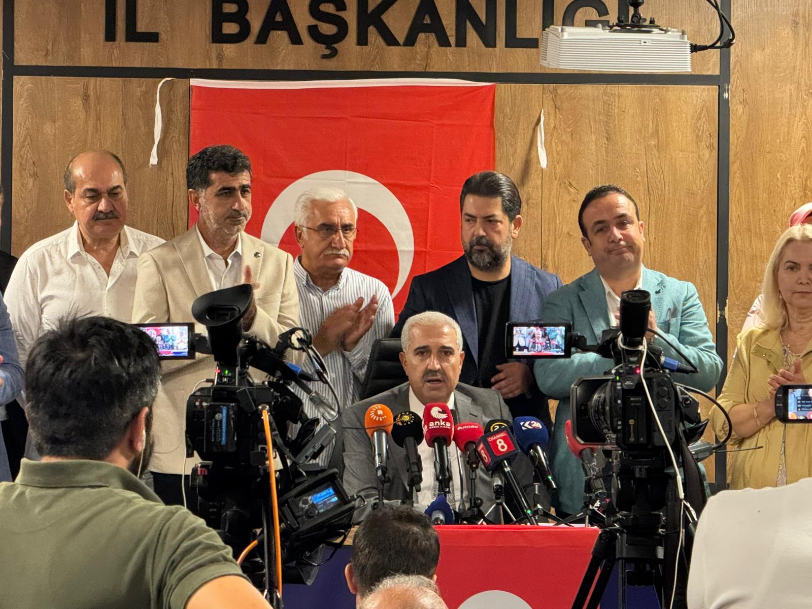 Ak Parti Diyarbakır İl Başkanı Basın Toplantısında Önemli Mesajlar Verdi  - Görsel 1