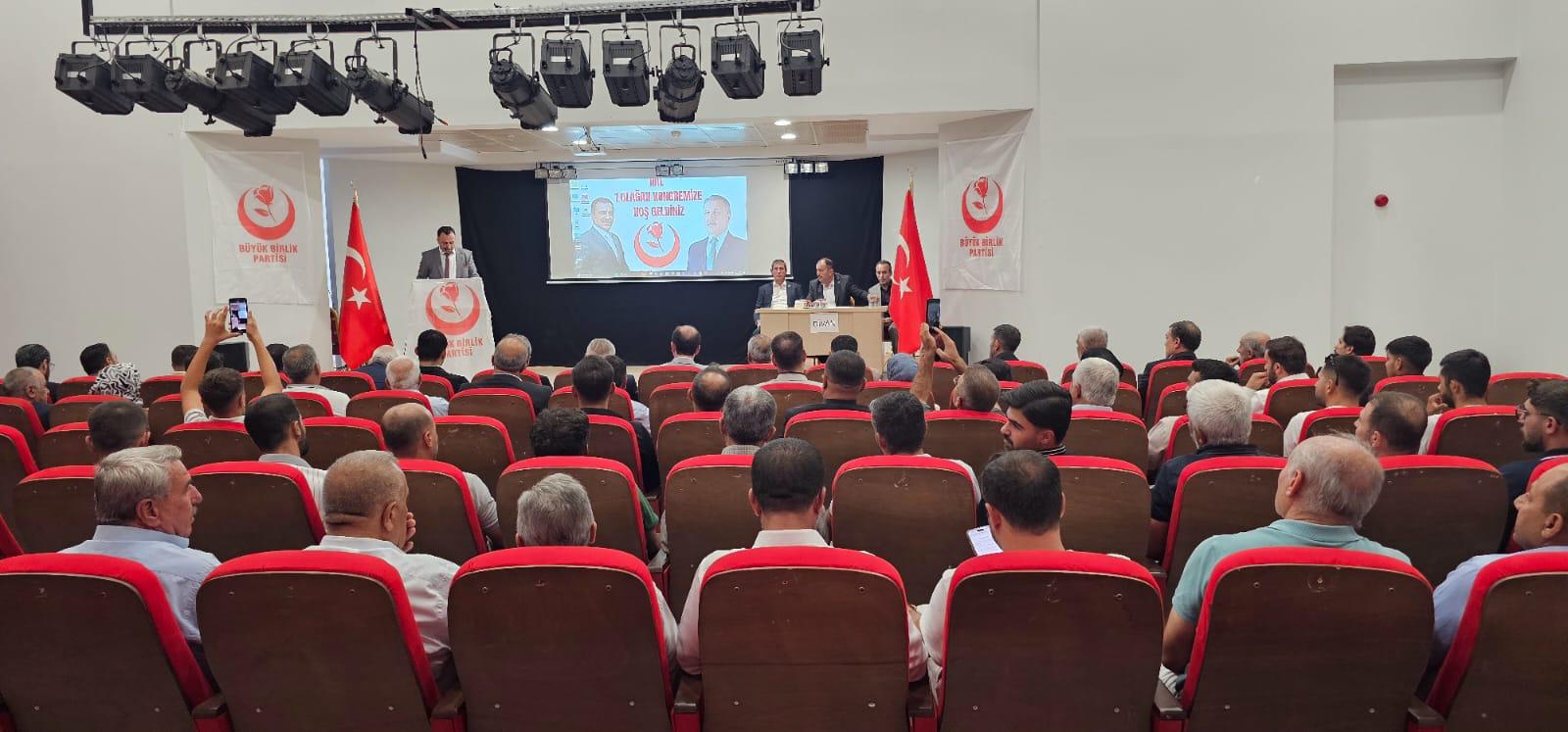 Büyük Birlik Partisi İdil İlçe Kongresi Yoğun Katılımla Gerçekleştirildi - Görsel 8