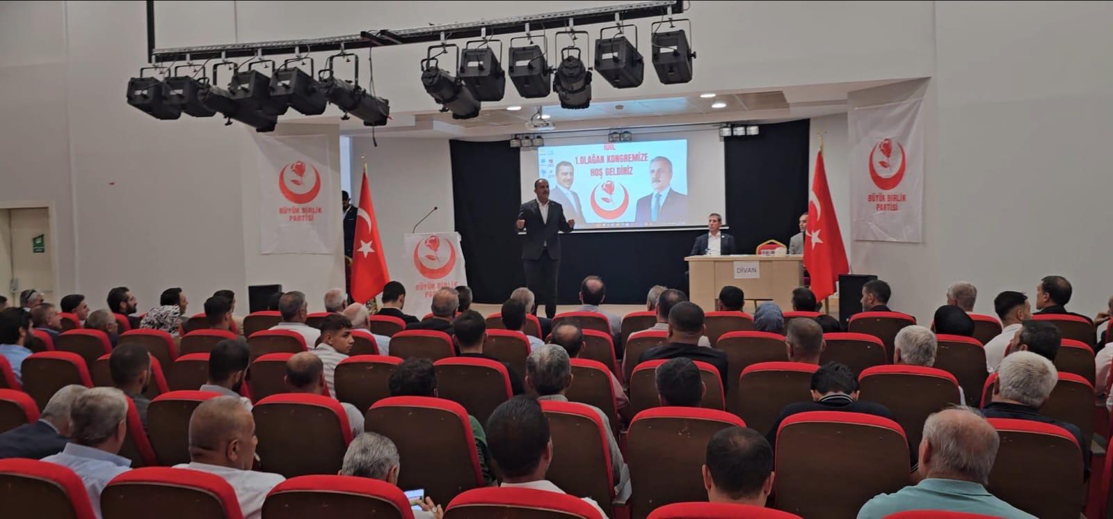 Büyük Birlik Partisi İdil İlçe Kongresi Yoğun Katılımla Gerçekleştirildi - Görsel 9