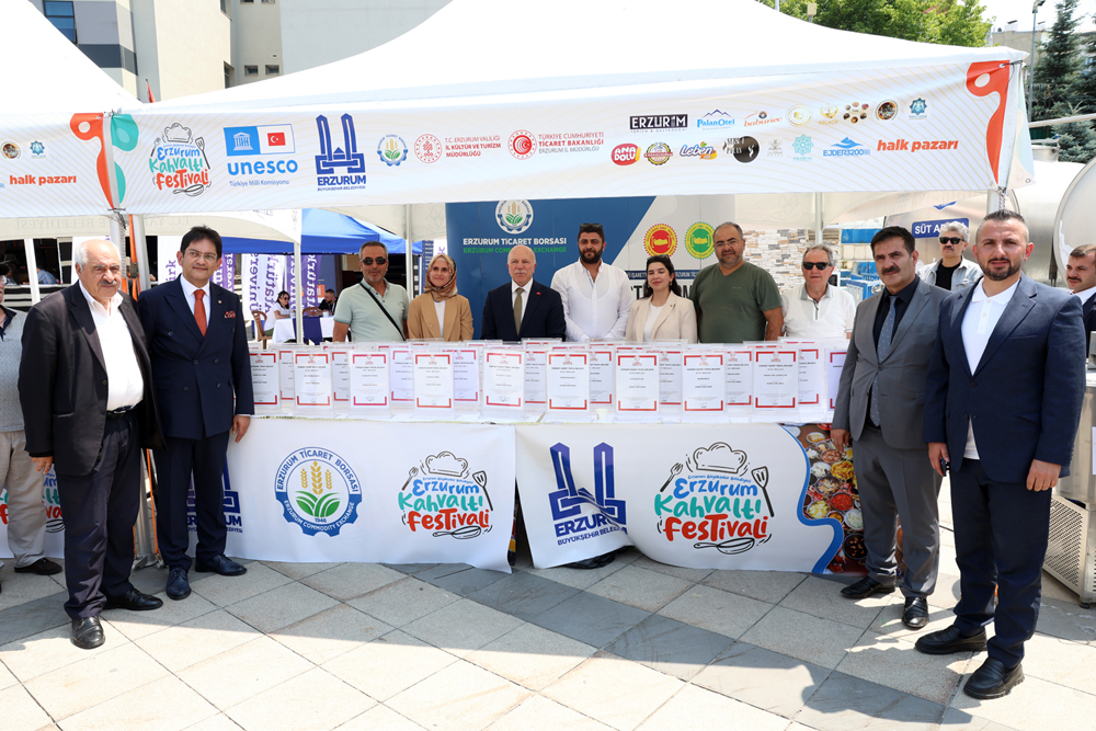 ERZURUM KAHVALTI FESTİVALİ YOĞUN İLGİ GÖRDÜ - Görsel 13