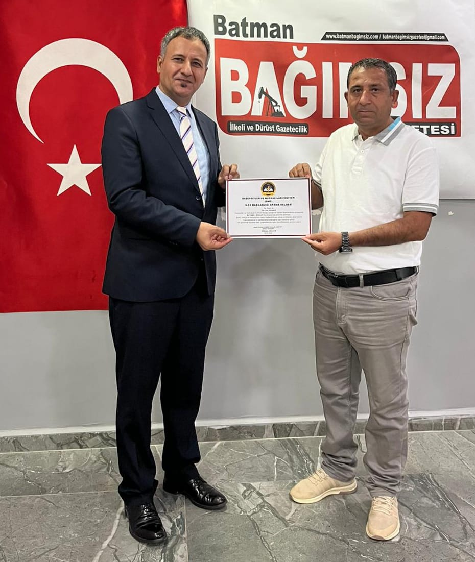 GMC BATMAN İLÇE BAŞKANLARI MAZBATALARINI ALDI - Görsel 6