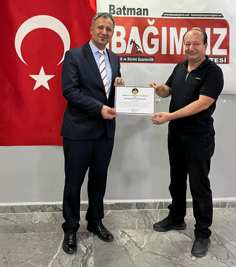 GMC BATMAN İLÇE BAŞKANLARI MAZBATALARINI ALDI - Görsel 7