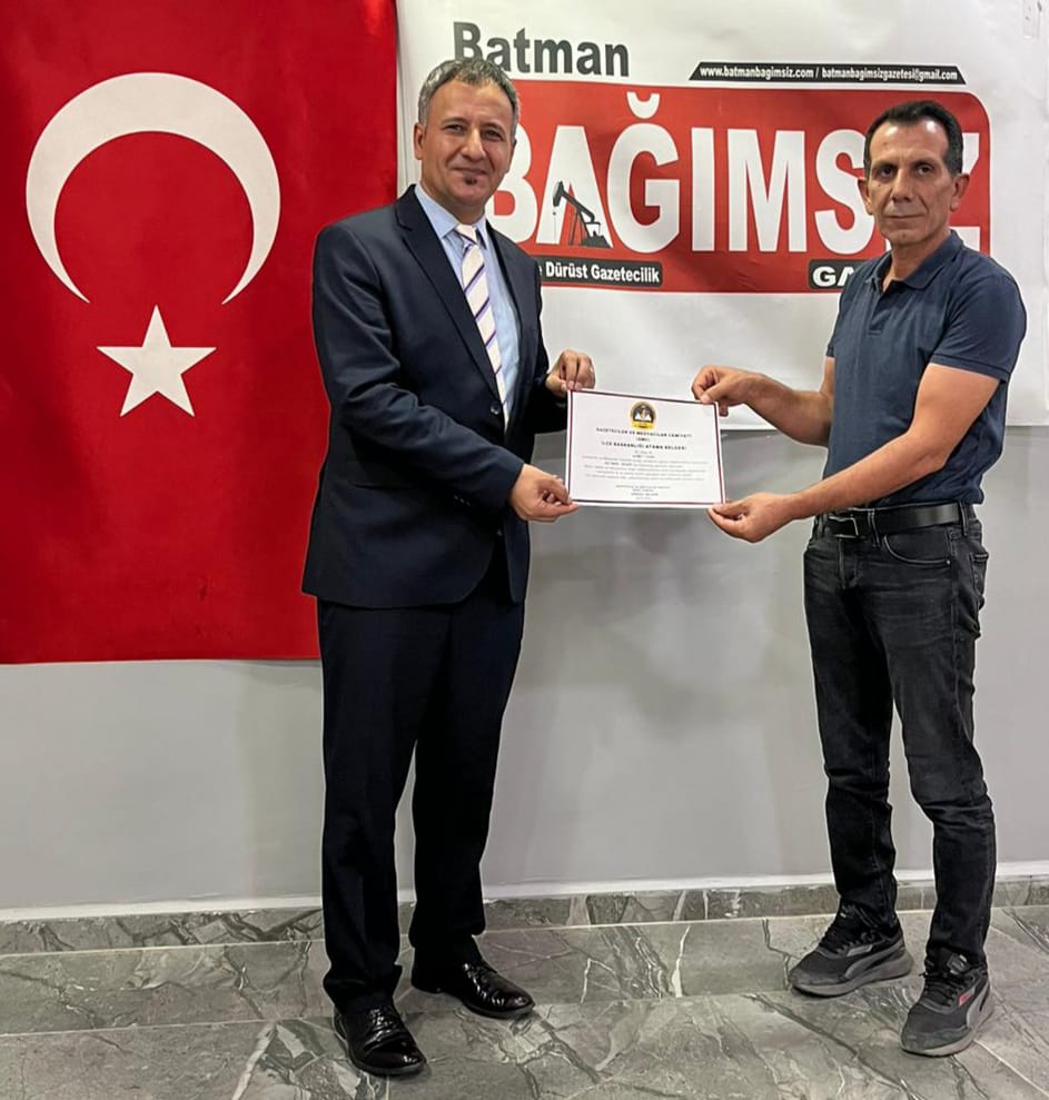 GMC BATMAN İLÇE BAŞKANLARI MAZBATALARINI ALDI - Görsel 8