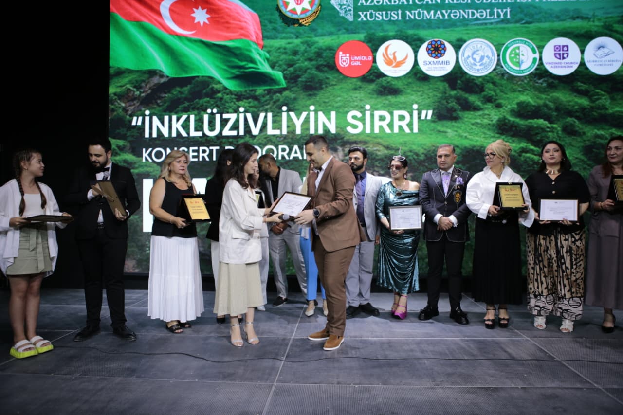 Dünyaya səs salacaq layihə !!! “Laçında ilk dəfə inklüziv konsert proqramı baş tutdu” - Görsel 6