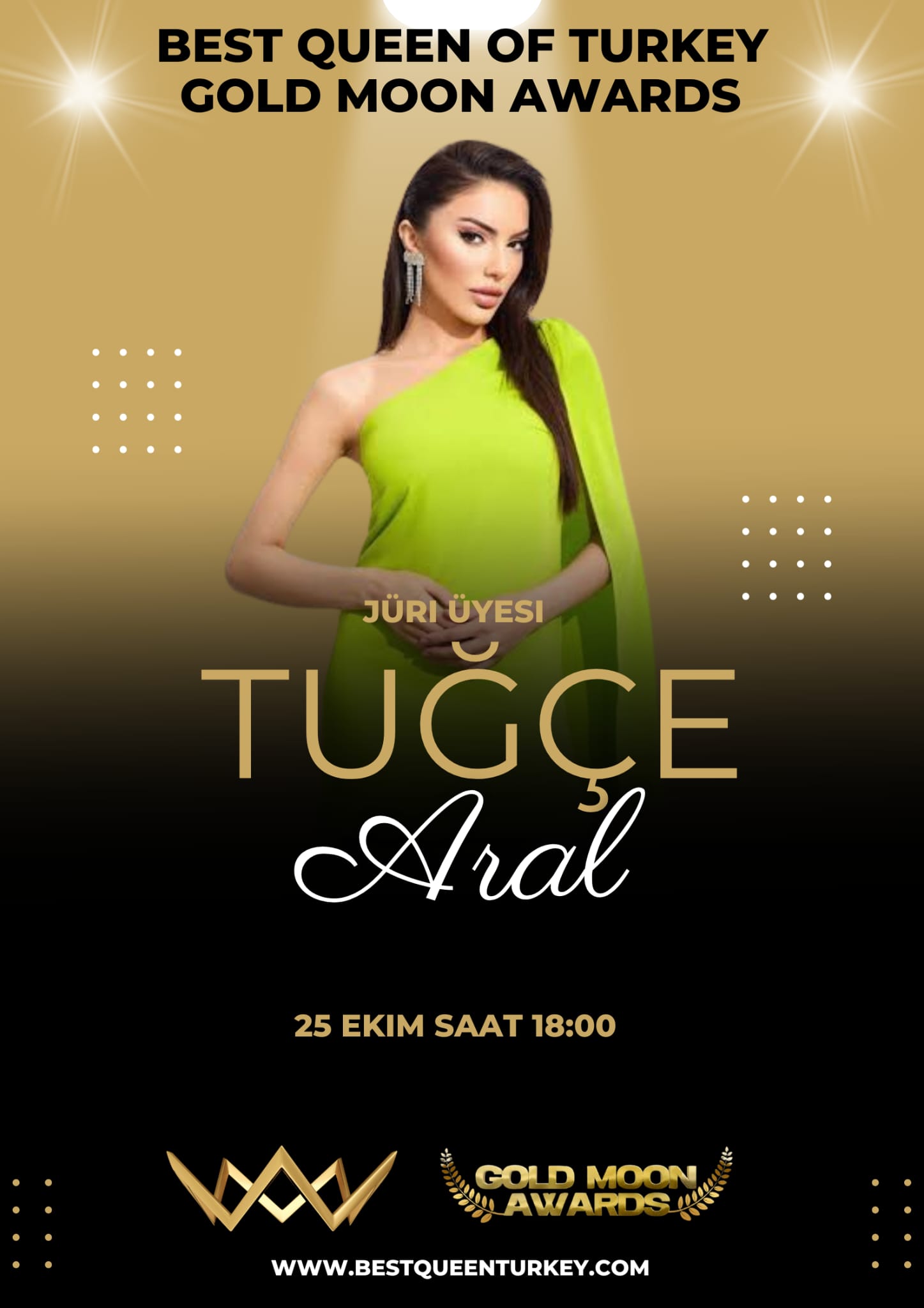 Best Queen of Turkey Güzellik Yarışması ve Gold Moon Awards Ödül Töreni - Görsel 3