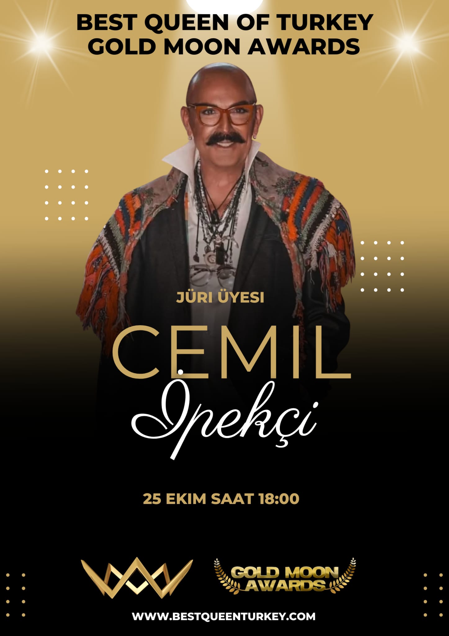 Best Queen of Turkey Güzellik Yarışması ve Gold Moon Awards Ödül Töreni - Görsel 9